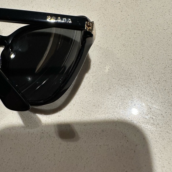Prada SPR10V Sunglasses in Black - Picture 7 of 10